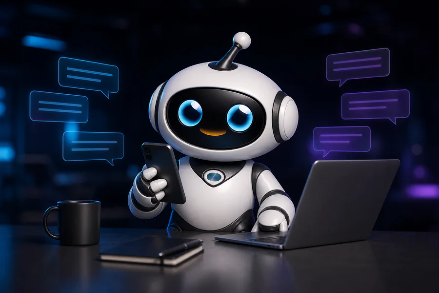 Jimbo managing customer conversations across devices